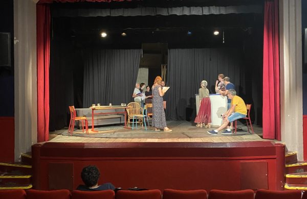 vue theatre scène tournante repetitions